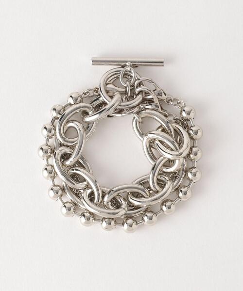 green label relaxing（グリーンレーベルリラクシング）の「[ 別注 ][ シーズ マーラ ] Seads Mara FM 3連 ブレスレット（ブレスレット・レディース・シルバー・FREE）」の5枚目の写真