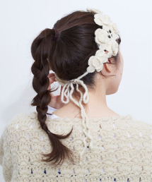ドットアンドストライプス★チャイルドウーマン購入ファーボリュームヘアバンド Dot＆Stripes CHILD WOMAN（ドットアンドストライプス