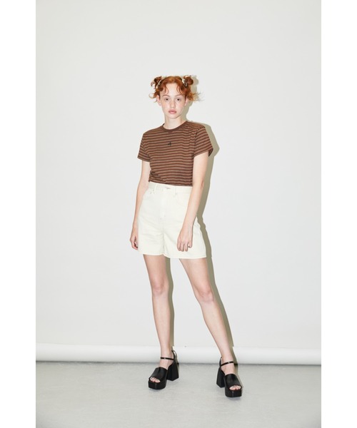 SLY（スライ）の「Sly Skin ROUND HAIR CLIP ヘアクリップ（バレッタ/ヘアクリップ・レディース・ベージュ/シルバー・FREE）」の17枚目の写真