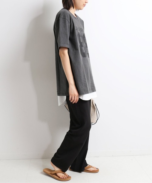 SLOBE IENA（スローブイエナ）の「リラックスイージーパンツ【ウエストゴム/手洗い可能】◆（その他パンツ・レディース・ブラック/ベージュ/アイボリー・38/36）」の21枚目の写真