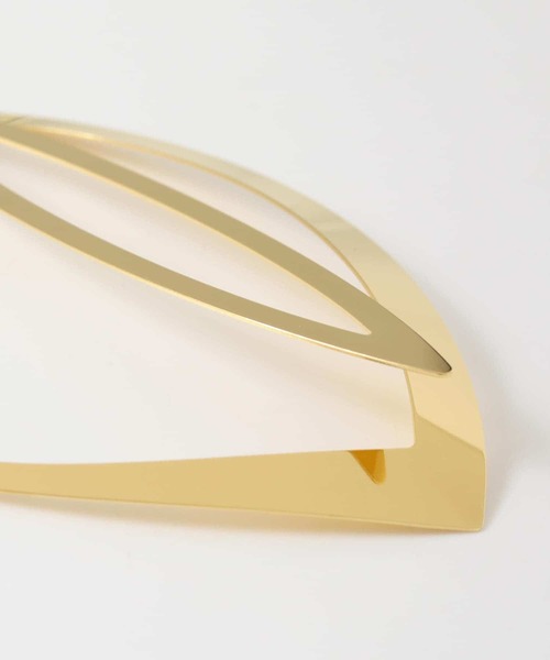 URBAN RESEARCH ROSSO WOMEN（アーバンリサーチ　ロッソ）の「CLINQ　BARBARA（バレッタ/ヘアクリップ・レディース・ゴールド・-）」の4枚目の写真