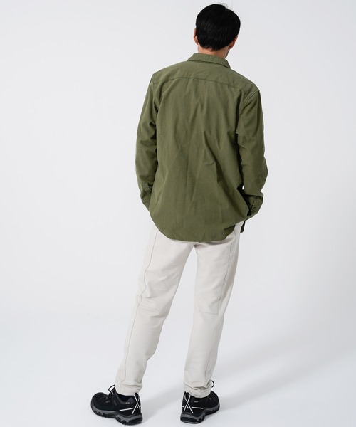 KRIFF MAYER（クリフメイヤー）の「無地ネルシャツ（シャツ/ブラウス・メンズ・ベージュ/ネイビー/グレー/オフホワイト/オリーブ/カラフル・SMALL/MEDIUM/LARGE/X-LARGE）」の18枚目の写真