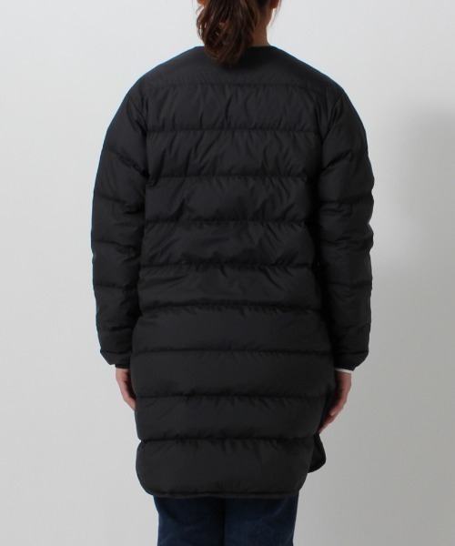 ORCIVAL(オーシバル)の「ORCIVAL/オーシバル ダウンシャツテールコート DOWN SHIRT TAIL COAT(ウィメンズ) #OR-A0073DPL(ダウンジャケット/コート・レディース・ブラック/オリーブ・2)」の5枚目の写真