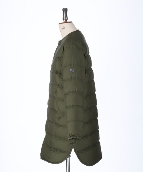 ORCIVAL(オーシバル)の「ORCIVAL/オーシバル ダウンシャツテールコート DOWN SHIRT TAIL COAT(ウィメンズ) #OR-A0073DPL(ダウンジャケット/コート・レディース・ブラック/オリーブ・2)」の6枚目の写真