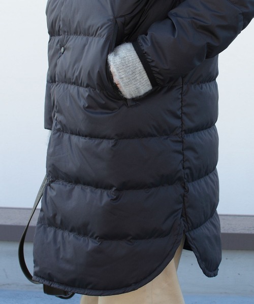 ORCIVAL(オーシバル)の「ORCIVAL/オーシバル ダウンシャツテールコート DOWN SHIRT TAIL COAT(ウィメンズ) #OR-A0073DPL(ダウンジャケット/コート・レディース・ブラック/オリーブ・2)」の21枚目の写真