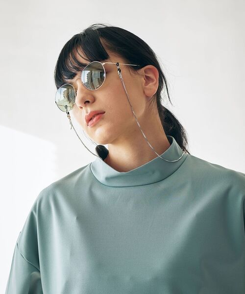 tk.TAKEO KIKUCHI（ティーケータケオキクチ）の「◆チェーンマスクストラップ（ネックレス・メンズ・シルバー/シルバー系5・00）」の2枚目の写真