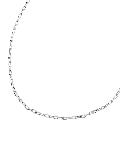 tk.TAKEO KIKUCHI（ティーケータケオキクチ）の「◆チェーンマスクストラップ（ネックレス・メンズ・シルバー/シルバー系5・00）」の4枚目の写真