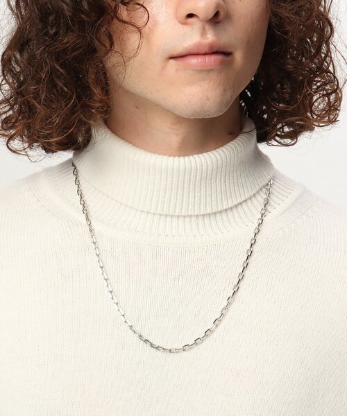 tk.TAKEO KIKUCHI（ティーケータケオキクチ）の「◆チェーンマスクストラップ（ネックレス・メンズ・シルバー/シルバー系5・00）」の10枚目の写真