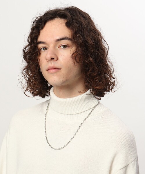 tk.TAKEO KIKUCHI（ティーケータケオキクチ）の「◆チェーンマスクストラップ（ネックレス・メンズ・シルバー/シルバー系5・00）」の12枚目の写真