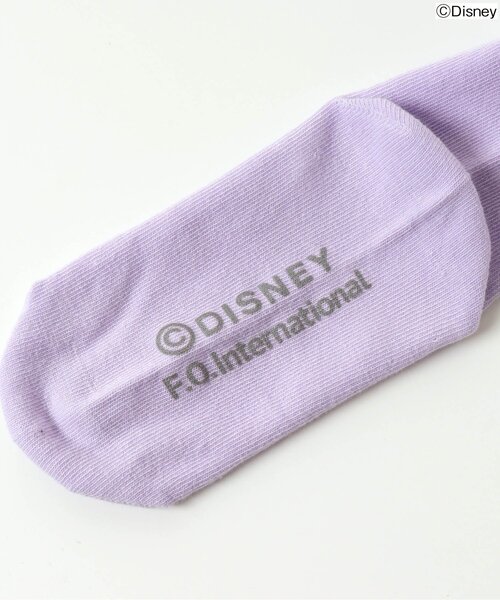 BREEZE(ブリーズ)の「ディズニーキャラクター GIRL'Sソックス(ソックス/靴下・キッズ・オフホワイト/ブラック/ラベンダー・21/18/15 )」の6枚目の写真