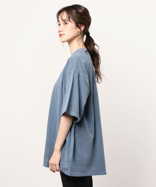 Figments（フィグメンツ）の「ピグメントソリッドＴ（Tシャツ/カットソー・レディース・ブルー/グリーン/スミクロ・FREE）」の13枚目の写真