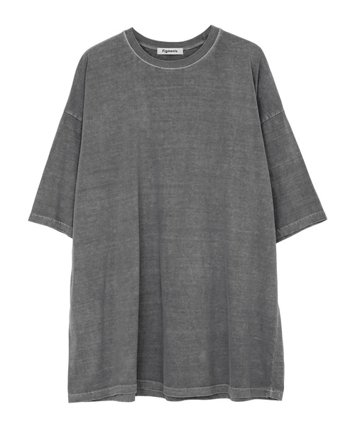 Figments（フィグメンツ）の「ピグメントソリッドＴ（Tシャツ/カットソー・レディース・ブルー/グリーン/スミクロ・FREE）」の18枚目の写真