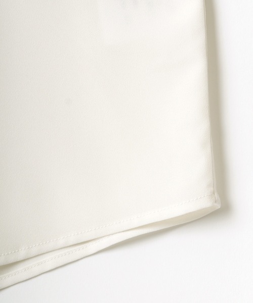 Lazar（ラザル）の「ポリトロ リラックス オーバーサイズ バンドカラートロミシャツ（シャツ/ブラウス・メンズ・ホワイト/チャコールグレー/ブラック/ターコイズブルー/モカ・LL/M/L）」の15枚目の写真