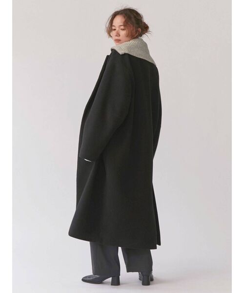 Ungrid（アングリッド）の「セーラーカラージップニット(ハーフジップ)（ニット/セーター・レディース・ライトグレー/ダークブラウン/ブラック・FREE）」の9枚目の写真