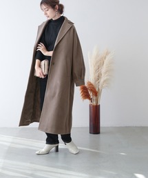 frames RAY CASSIN | 【WEB限定】ボリュームスリーブロングコート(チェスターコート)