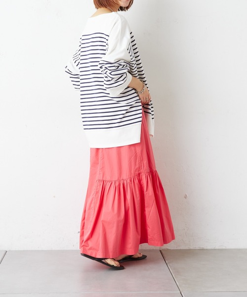 CIAOPANIC TYPY（チャオパニックティピー）の「ティアードボリュームカラースカート（スカート・レディース・ブラック/ベージュ/ピンク/ブルー・ONE SIZE）」の22枚目の写真