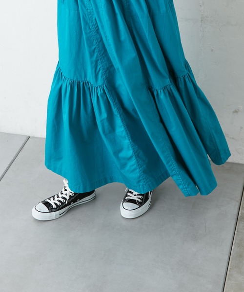 CIAOPANIC TYPY（チャオパニックティピー）の「ティアードボリュームカラースカート（スカート・レディース・ブラック/ベージュ/ピンク/ブルー・ONE SIZE）」の20枚目の写真