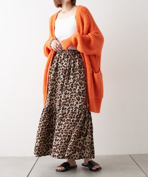 CIAOPANIC TYPY（チャオパニックティピー）の「ティアードボリュームカラースカート（スカート・レディース・ブラック/ベージュ/ピンク/ブルー・ONE SIZE）」の19枚目の写真