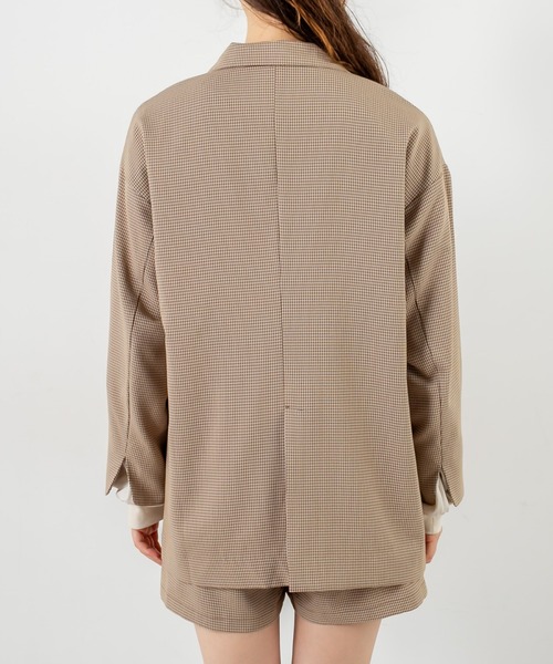 OLIVE des OLIVE（オリーブデオリーブ）の「ビタースイーツテーラードジャケット（テーラードジャケット・レディース・ブラウン/ライトブラウン/グレイッシュベージュ・FREE）」の12枚目の写真