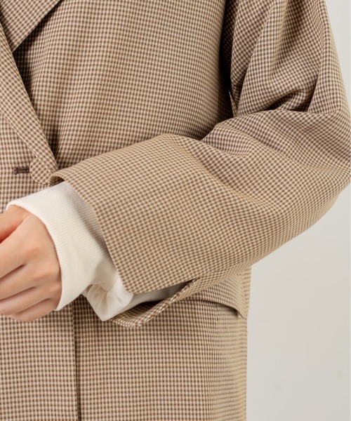 OLIVE des OLIVE（オリーブデオリーブ）の「ビタースイーツテーラードジャケット（テーラードジャケット・レディース・ブラウン/ライトブラウン/グレイッシュベージュ・FREE）」の9枚目の写真