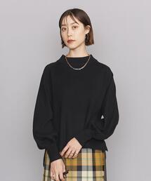 BEAUTY&YOUTH UNITED ARROWS | BY コットンカシミヤハイネックニットプルオーバー  -ウォッシャブル- ∴(ニット/セーター)