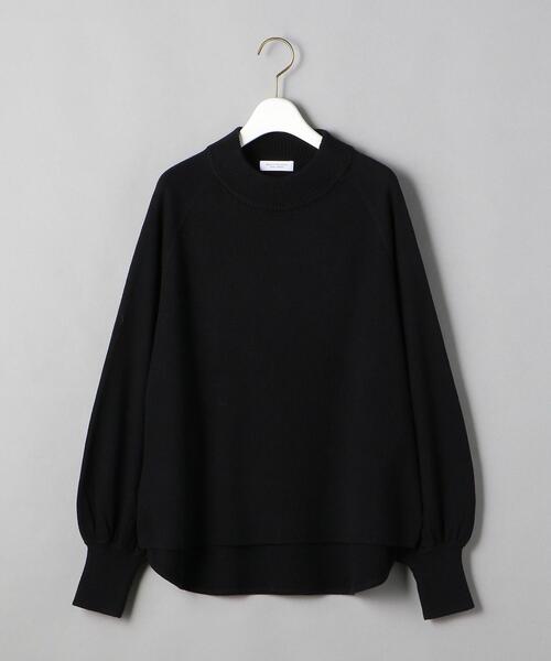 BEAUTY&YOUTH UNITED ARROWS（ビューティーアンドユースユナイテッドアローズ）の「BY コットンカシミヤハイネックニットプルオーバー  -ウォッシャブル- ∴（ニット/セーター・レディース・ライム/モカ/ホワイト/ブラック/ライトブルー・FREE）」の18枚目の写真