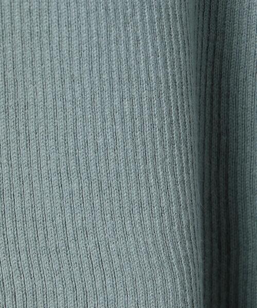 BEAUTY&YOUTH UNITED ARROWS（ビューティーアンドユースユナイテッドアローズ）の「BY コットンカシミヤハイネックニットプルオーバー  -ウォッシャブル- ∴（ニット/セーター・レディース・ライム/モカ/ホワイト/ブラック/ライトブルー・FREE）」の12枚目の写真