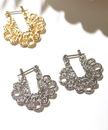 チチカカ | アミアミフラワーフープピアス(ピアス（両耳用）)