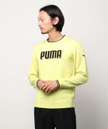 プーマ PUMA ゴルフ3DPUMAニットクルー_