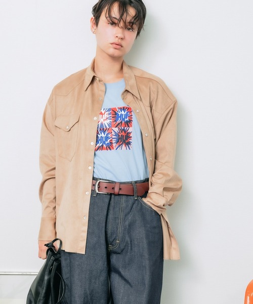 Wrangler/ラングラー 127MW OVER SIZE SHIRTS ウェスタンシャツ