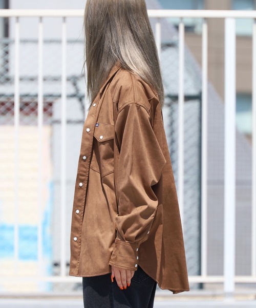 Wrangler/ラングラー 127MW OVER SIZE SHIRTS ウェスタンシャツ