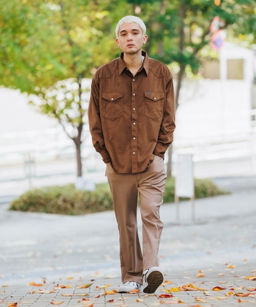 Wrangler/ラングラー 127MW OVER SIZE SHIRTS ウェスタンシャツ