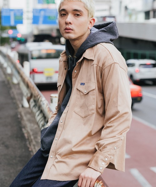 Wrangler/ラングラー 127MW OVER SIZE SHIRTS ウェスタンシャツ