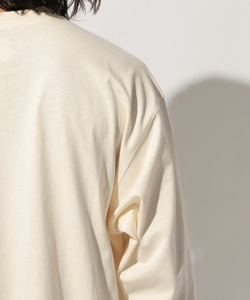 HINSON（ヒンソン）の「【HINSON×BAYFLOW】L/S TEE（Tシャツ/カットソー・メンズ・カーキ/ホワイト/ブラック・LARGE/MEDIUM）」の17枚目の写真