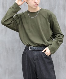 Printstar | 袖リブなしでつくる、こなれシルエット【Printstar】heavy weight long sleeve t-shirt  / ヘビーウェイト ロングスリーブTシャツ ロンT 長袖Tシャツ オーバーサイズ 無地 00102(Tシャツ/カットソー)