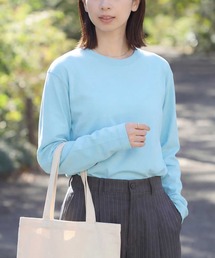 袖リブなしでつくる、こなれシルエット【Printstar】heavy weight long sleeve t-shirt / ヘビーウェイト ロングスリーブTシャツ ロンT 長袖Tシャツ オーバーサイズ 無地 00102