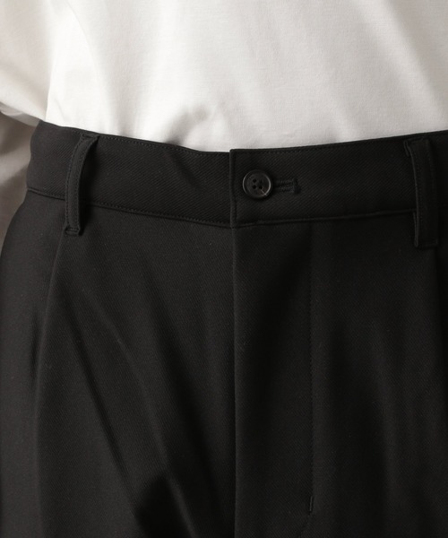 GLOBAL WORK（グローバルワーク）の「LAZY SLACKS/954969（スラックス・メンズ・アイボリー/ブラック・MEDIUM/LARGE/SMALL）」の7枚目の写真