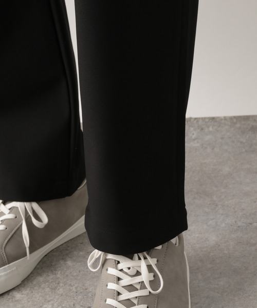 GLOBAL WORK（グローバルワーク）の「LAZY SLACKS/954969（スラックス・メンズ・アイボリー/ブラック・MEDIUM/LARGE/SMALL）」の21枚目の写真