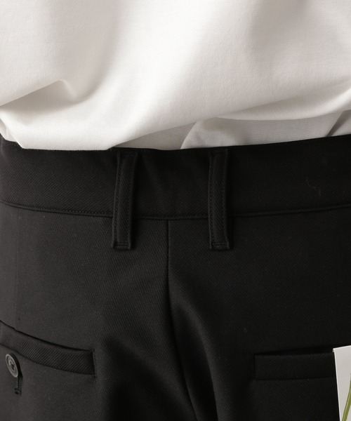 GLOBAL WORK（グローバルワーク）の「LAZY SLACKS/954969（スラックス・メンズ・アイボリー/ブラック・MEDIUM/LARGE/SMALL）」の10枚目の写真