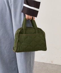 PUAL CE CIN | キルティングミニボストン(ショルダーバッグ)