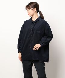 Samansa Mos2 | コーデュロイゆるシャツ(シャツ/ブラウス)