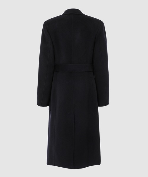 LOW CLASSIC(ロウ クラシック)の「HANDMADE DOUBLE COAT(ステンカラーコート・レディース・ネイビー・S/M)」の2枚目の写真