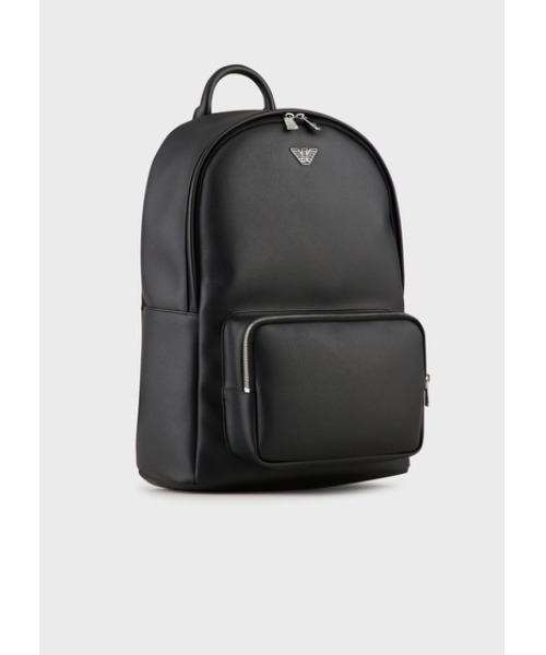 EMPORIO ARMANI（エンポリオアルマーニ）の「【エンポリオ アルマーニ】EMPORIO ARMANI イーグルチャーム バックパック（バックパック/リュック・メンズ・ブラック系その他・FREE）」の7枚目の写真