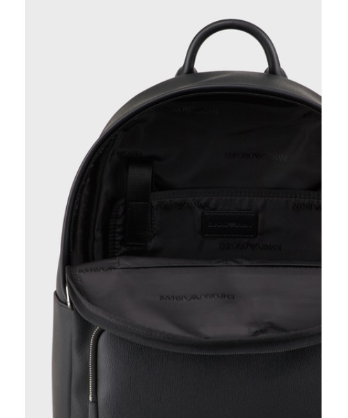 EMPORIO ARMANI（エンポリオアルマーニ）の「【エンポリオ アルマーニ】EMPORIO ARMANI イーグルチャーム バックパック（バックパック/リュック・メンズ・ブラック系その他・FREE）」の9枚目の写真