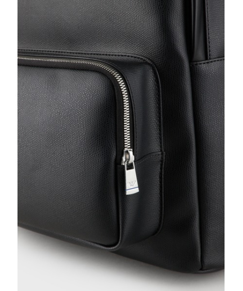 EMPORIO ARMANI（エンポリオアルマーニ）の「【エンポリオ アルマーニ】EMPORIO ARMANI イーグルチャーム バックパック（バックパック/リュック・メンズ・ブラック系その他・FREE）」の10枚目の写真