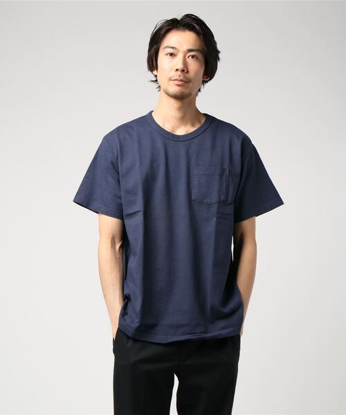 Denime(ドゥニーム)の「半袖Tシャツ(Tシャツ/カットソー・メンズ・グリーン・SMALL)」の6枚目の写真