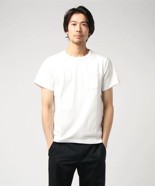Denime(ドゥニーム)の「半袖Tシャツ(Tシャツ/カットソー・メンズ・グリーン・SMALL)」の10枚目の写真