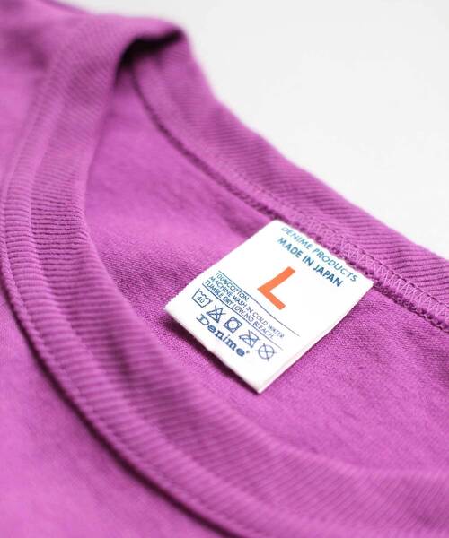 Denime(ドゥニーム)の「半袖Tシャツ(Tシャツ/カットソー・メンズ・グリーン・SMALL)」の14枚目の写真