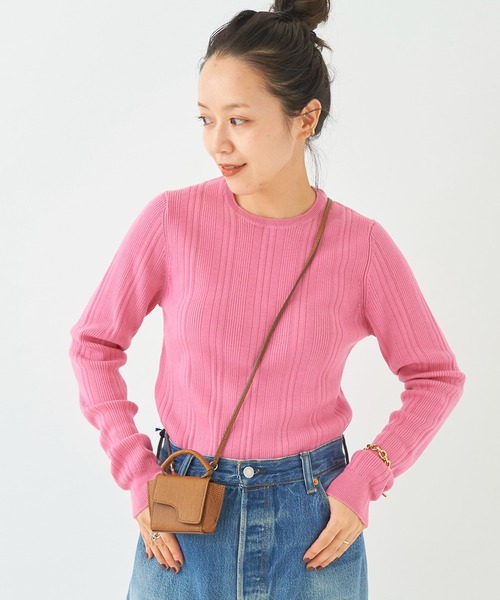 plage（プラージュ）の「ランダムリブニット◇（ニット/セーター