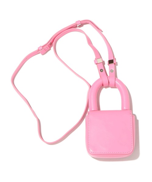 atmos pink（アトモスピンク）の「atmos pink カラフルミニバック（ハンドバッグ・レディース・ホワイト/ブラック/ピンク/グリーン・FREE）」の11枚目の写真